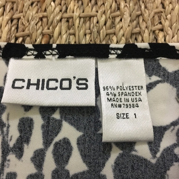 EUC CHICO’S Empire Waist Career/dressy casual top - Picture 4 of 6